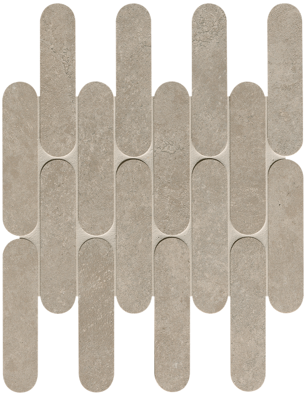 Grey Curve Mosaico Matt 29x29,5