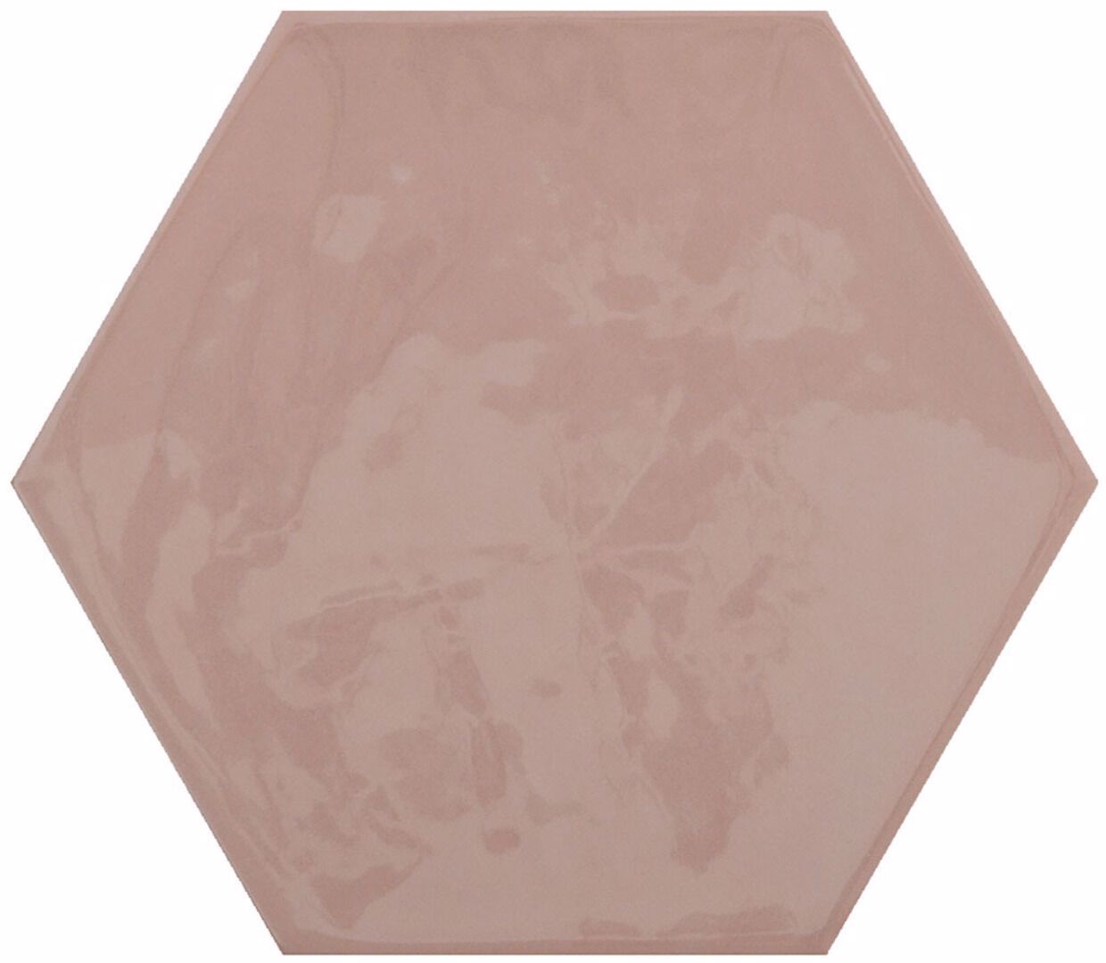 Hexagon Pink 16x18