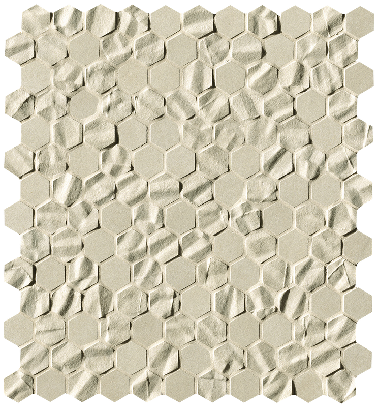 Beige Star Esagono Mosaico 32,5x29,5