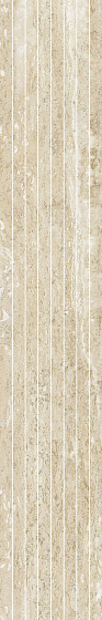 Listello Tratto Beige Vein Cut 6mm 20x120