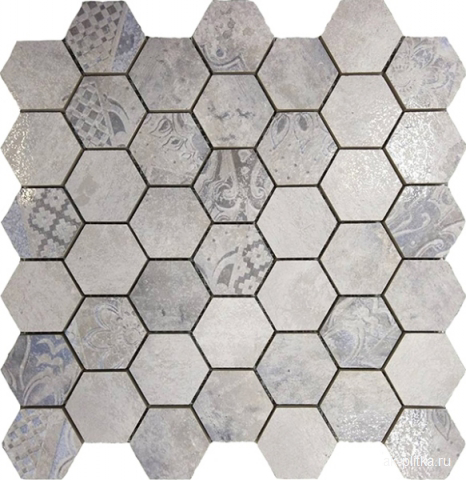 Mosaico Hexagon 30x30