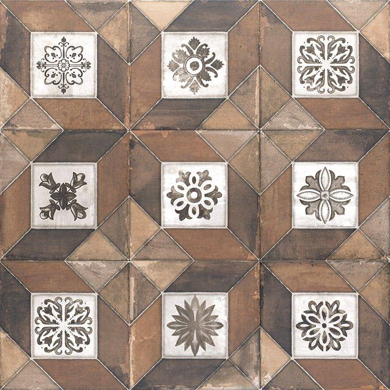 Deco Brown Matt 20x20