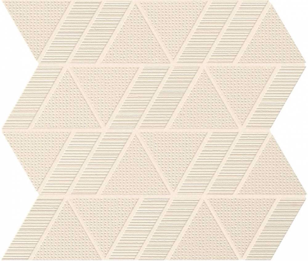 Cream Mosaico Triangle 31,5x30,5