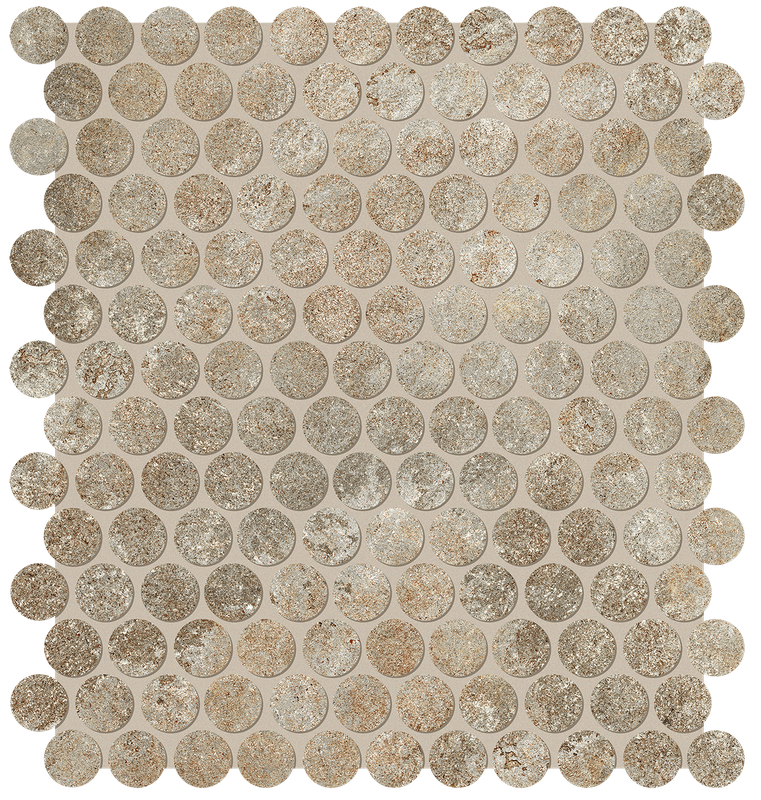 Slate Gres Round Mosaico Matt 29,5x35