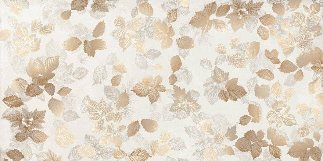 Decoro Foglie Panna 60x120