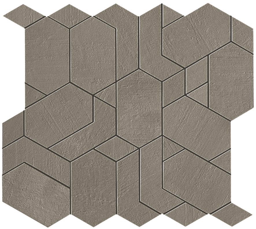 Taupe Mosaico Shapes 31x33,5