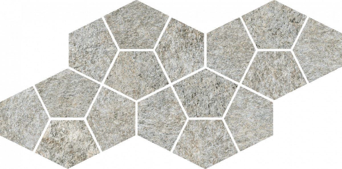 SILVER MOSAICO PRISM 41,3x20,5