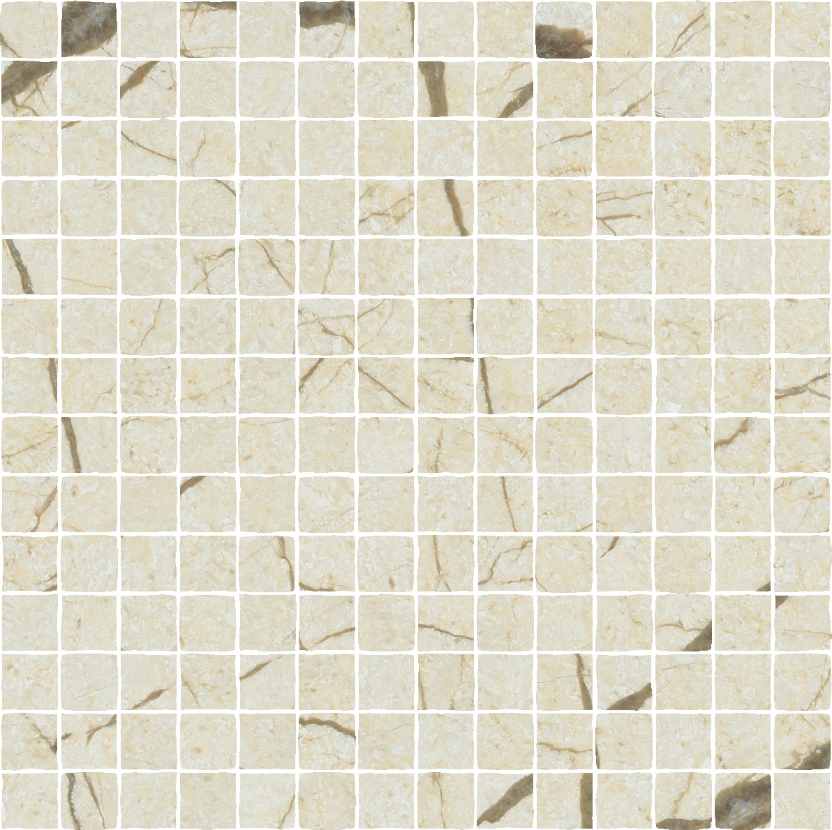 Cream River Mosaico Split Cerato 30x30
