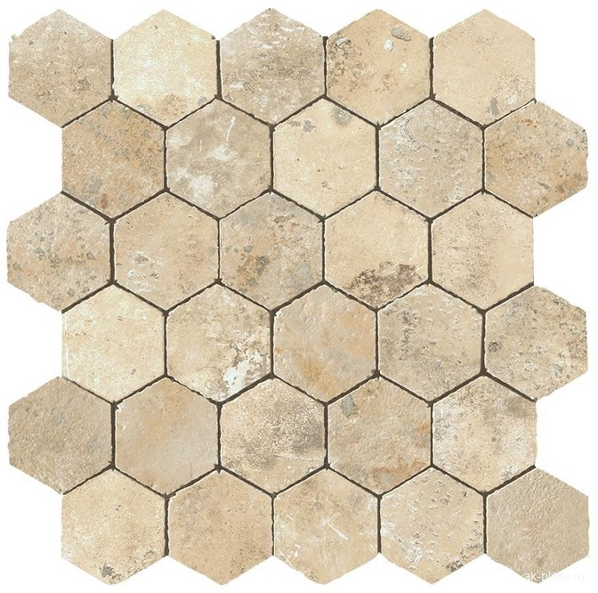 Blanc Tumbled Honeycomb 30x31