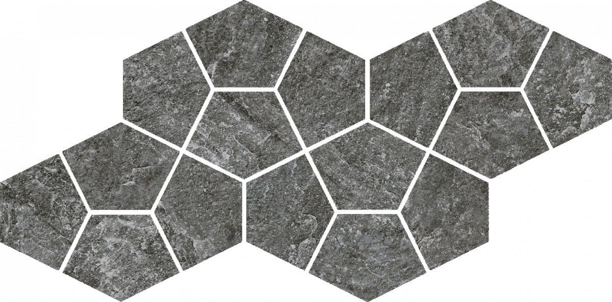 GRAPHITE MOSAICO PRISM 41,3x20,5