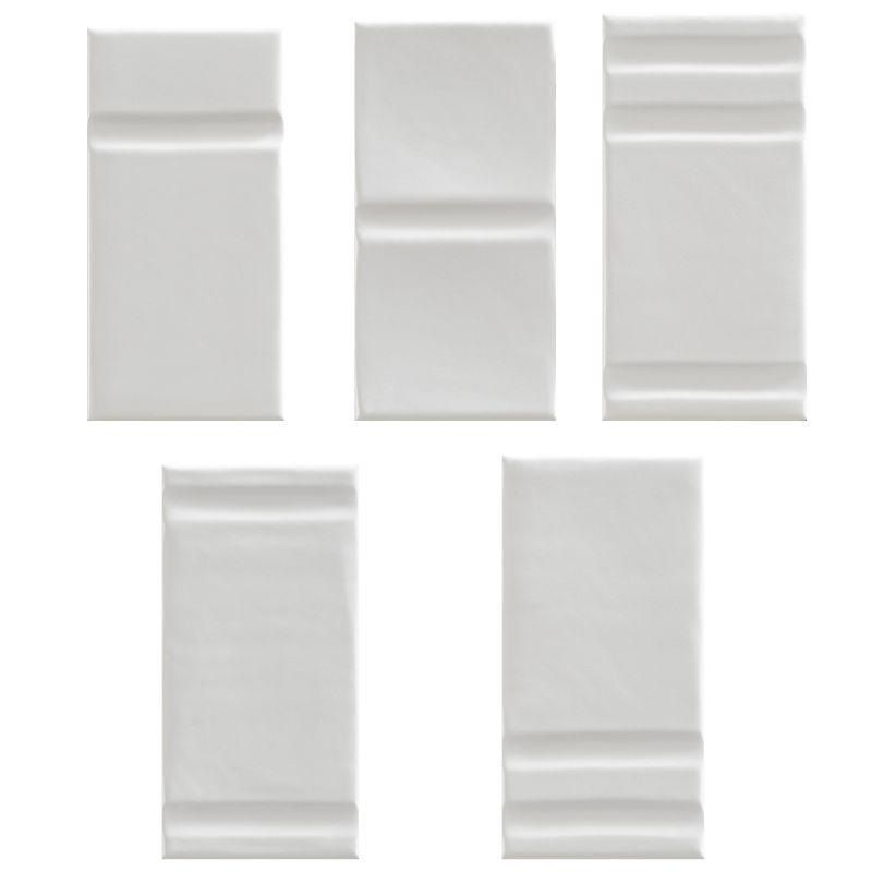 White Matte Decoro 7,5x15