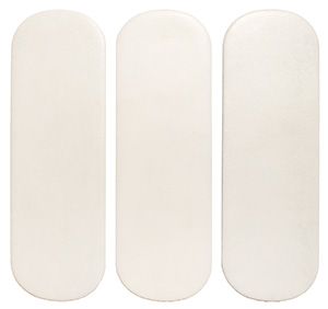  Oval White Matt 5,2x16