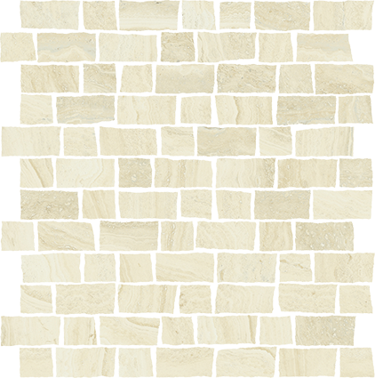 Alabastro White Mosaico Raw 30x30