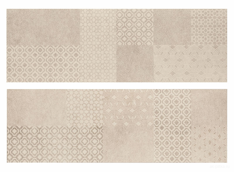 Dec.Pattern Ivory 40x120