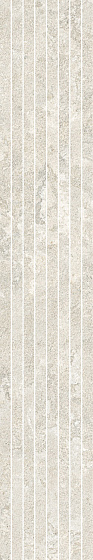 Listello Tratto Bianco Naturale 6mm 20x120