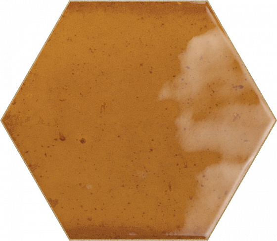 Ocre Hex Glossy 15x17,3