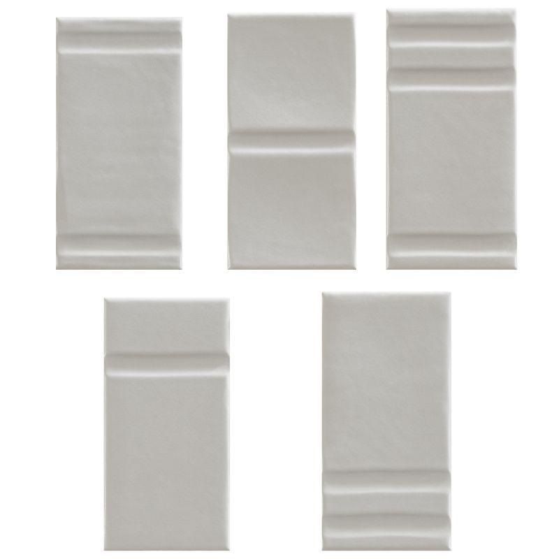 Grey Matte Decoro 7,5x15