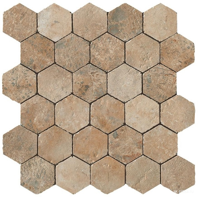 Beige Tumbled Honeycomb 30x31