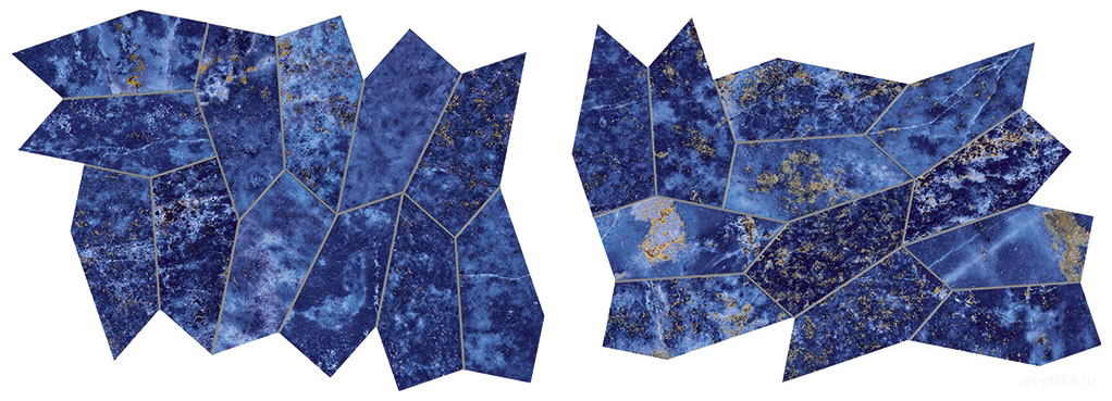 Ultramarine Leaf Lapp 42,3x27,2