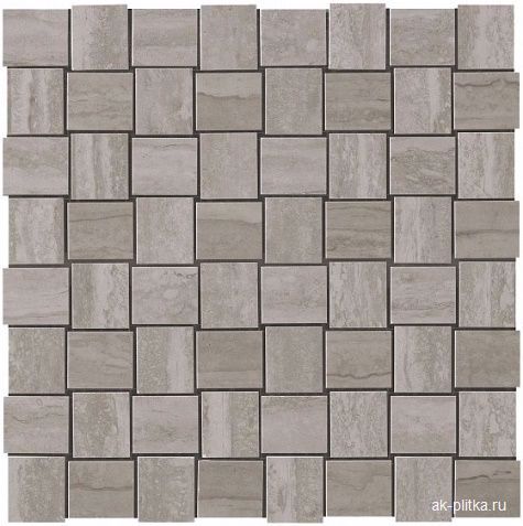 Grey Fleury Net Mosaic 30.5x30.5