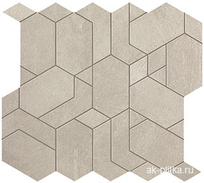 White Mosaico Shapes 31x33,5