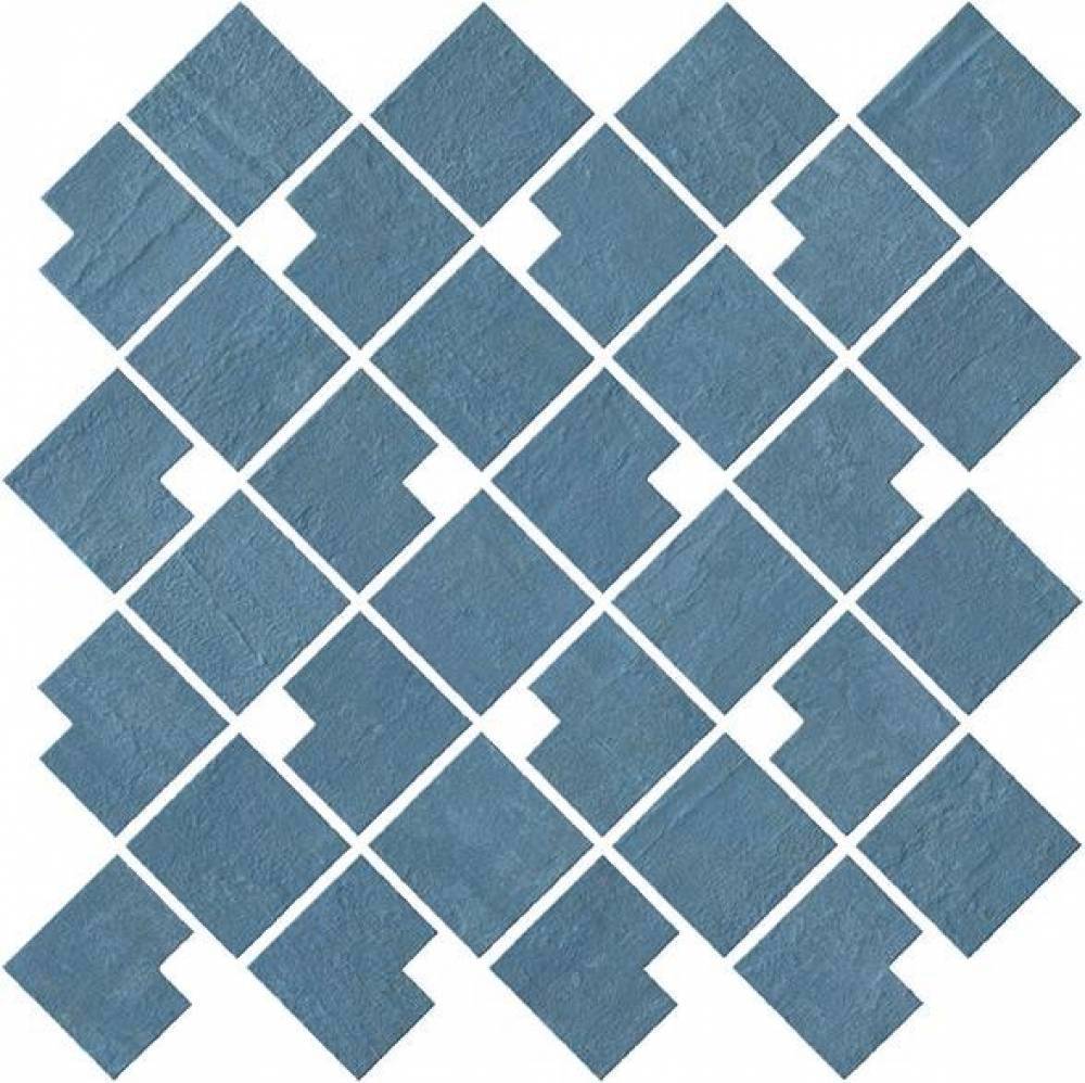 Blue Block Mosaico 28x28