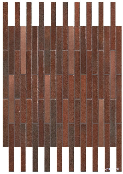 Corten Mosaico Twin 36,1x29,4