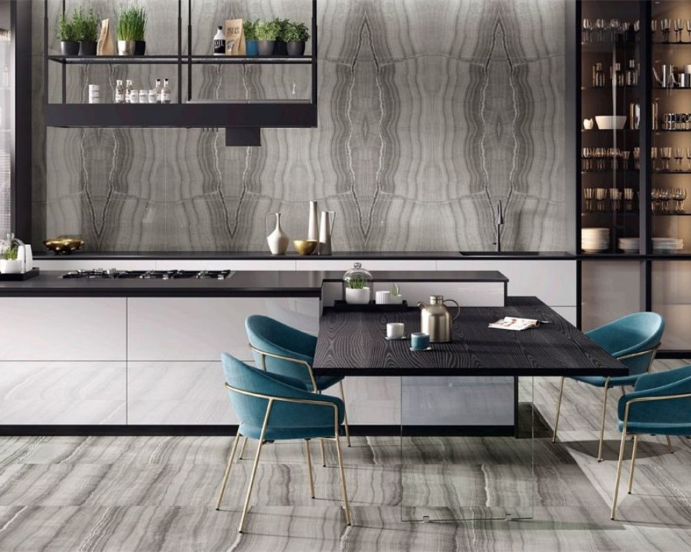 BLACK BOOKMATCH Set 4 60x120