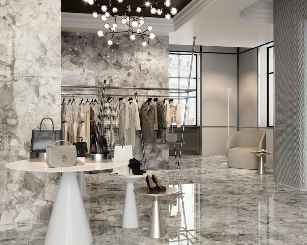 Panda White Mat Rett 120x120