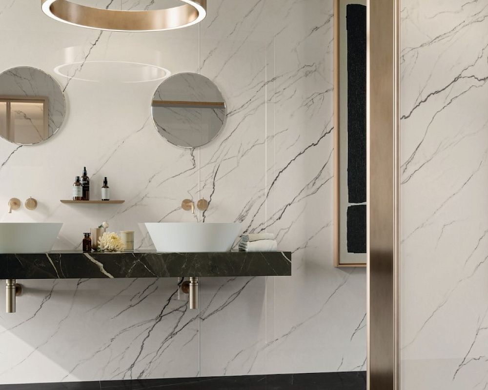 Panda White Mat Rett 120x120