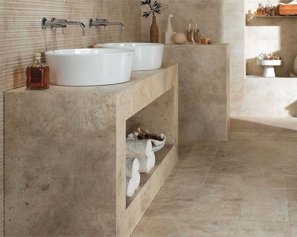 Beige 3D Row 40x80