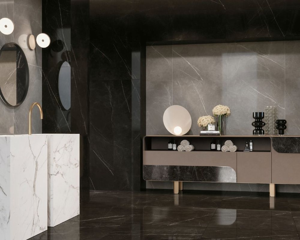 Panda White Mat Rett 120x120