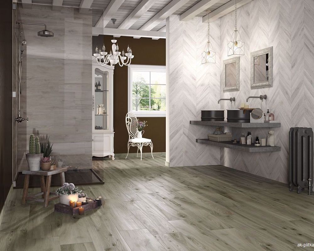 Chevron White 7,5x40,7