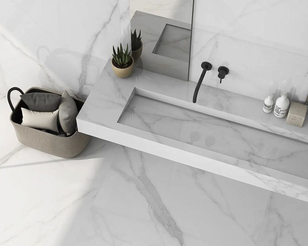 WHITE MATT 60x120