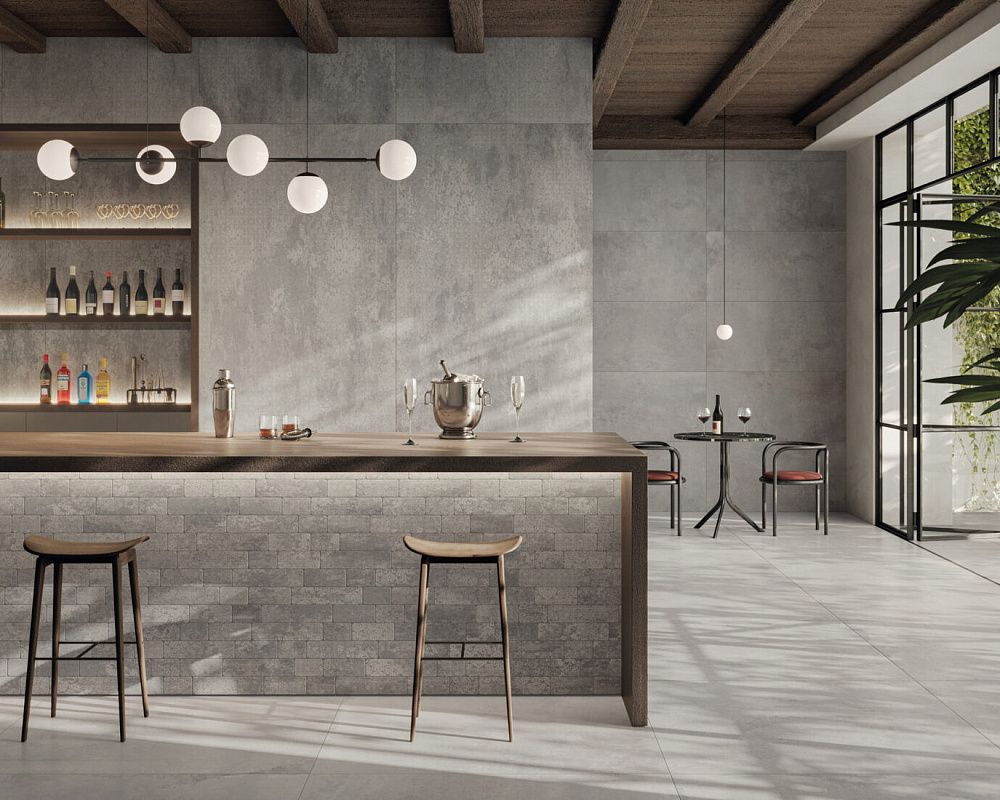 Electron Damask Naturale 60x120