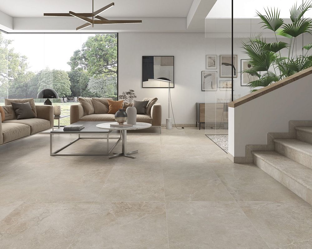 Gris Anti-Slip Recto 31,5x120