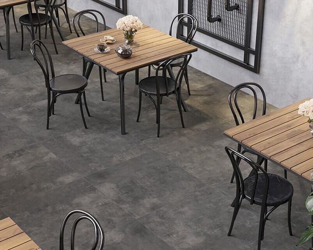 Black Mat Rect 60x120