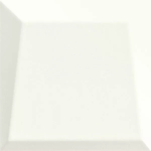 White Lingotto Matte 10x10