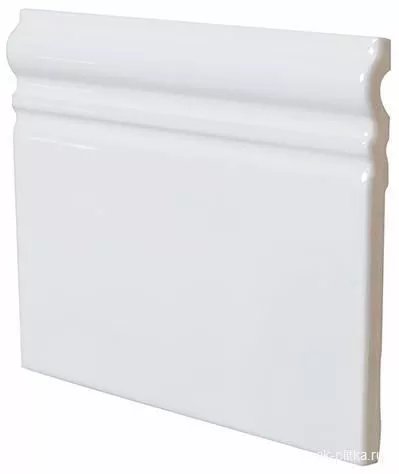 Skirting Blanco Brillo 15x15