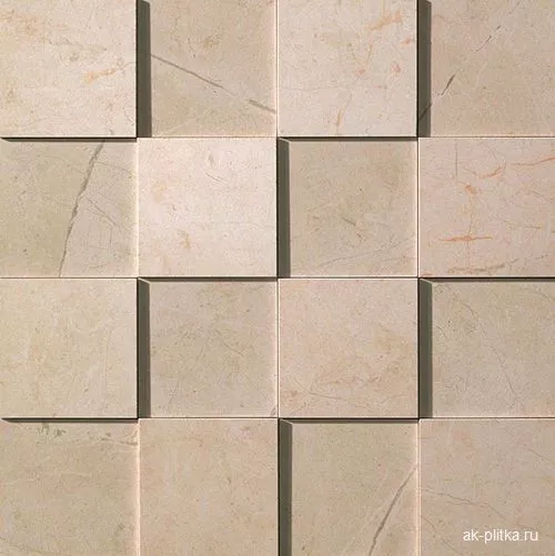 Beige Mosaico 3D 30x30