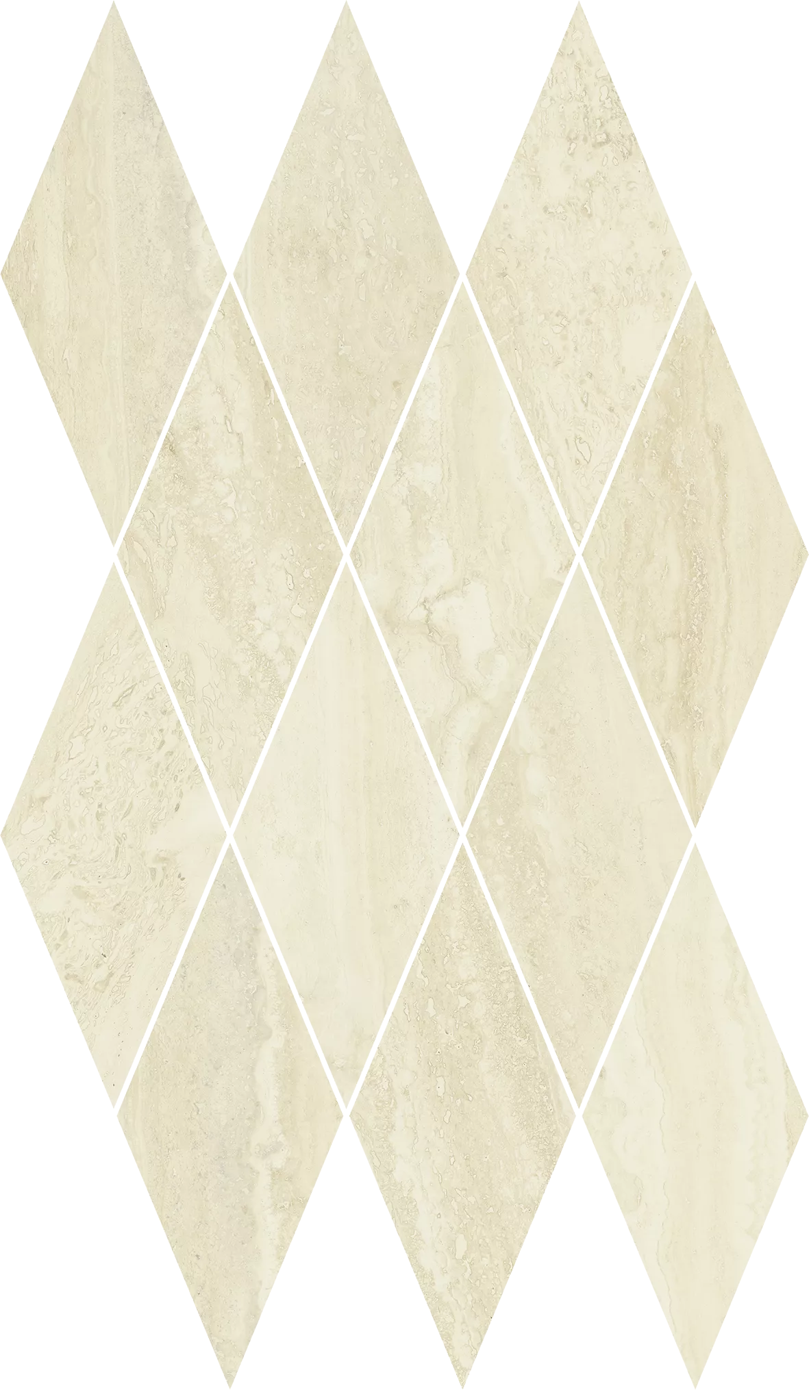 Alabastro White Mosaico Diamond 28x48