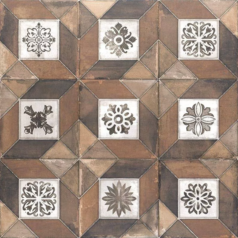Deco Brown Matt 20x20