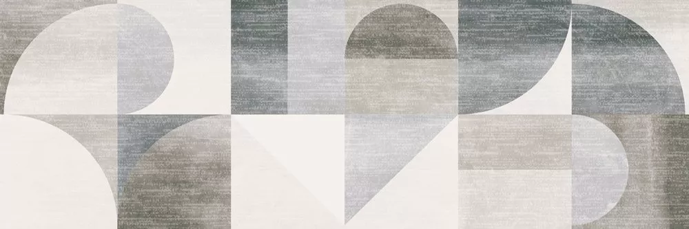 GREY OCEAN DECOR RETRO RET. 30x90