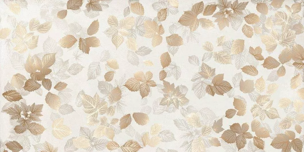 Decoro Foglie Panna 60x120