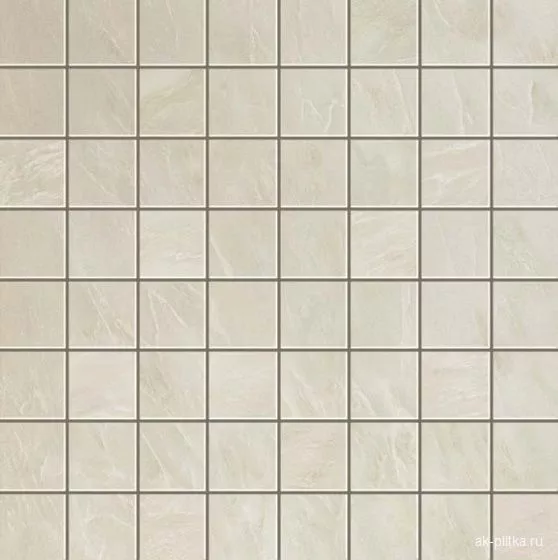 Imperial White Mosaico Matt 30x30