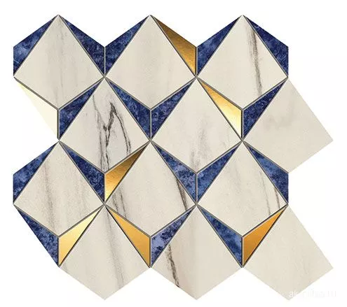 Diamonds Bianco - Ultramarine 35,8x32,9