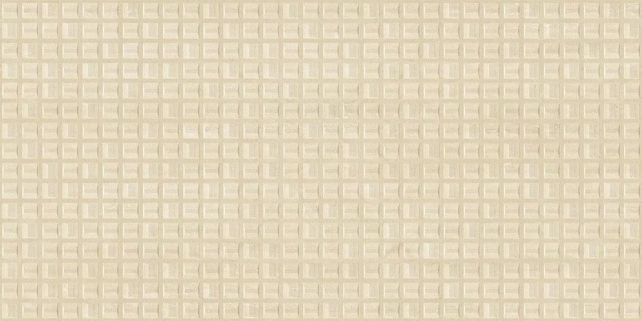 3D Mini Qube Navona White 40x80 Matt