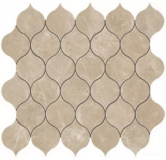 Gris Clair Drop Mosaic 27,2x29,7