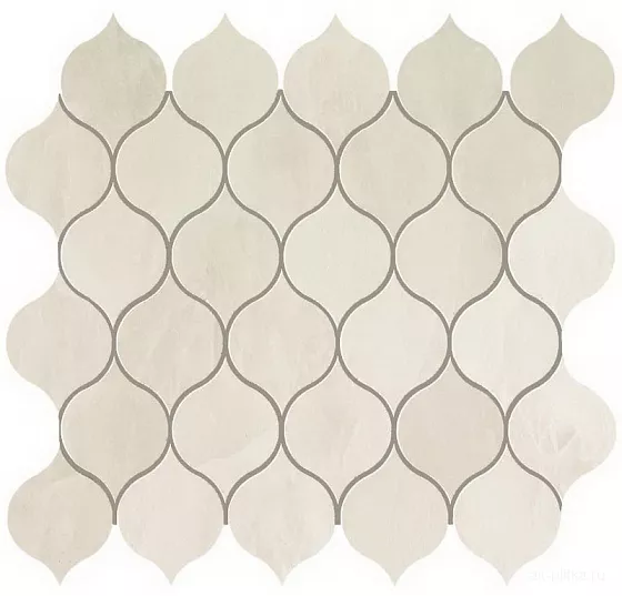 Imperial White Drop Mosaic 27,2x29,7