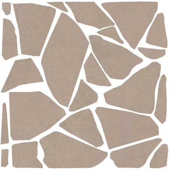 Crock Mosaic Taupe 40x40